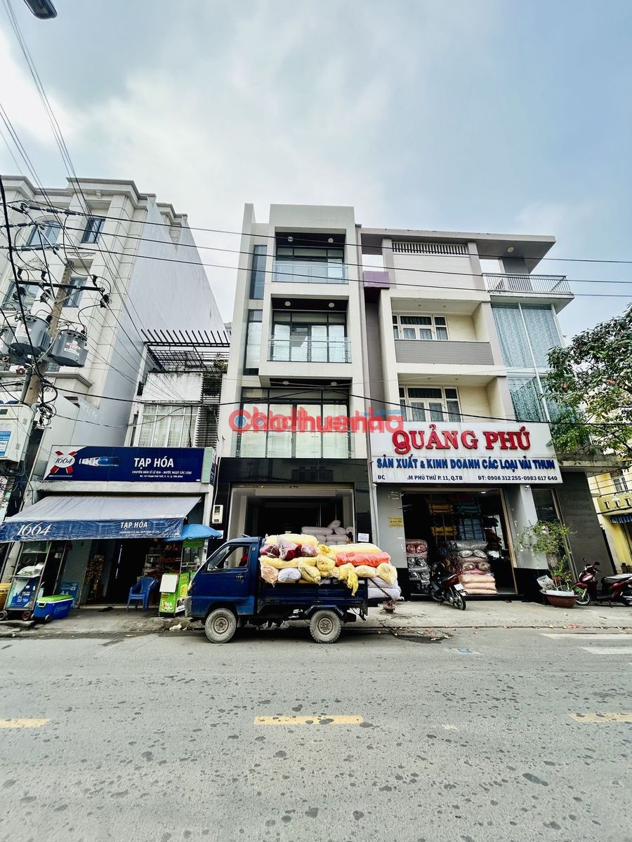 Cho thuê nhà nguyên căn MT Phạm Phú Thứ – Phường Bảy Hiền, Tân Bình, 4.2x33m 5 tầng