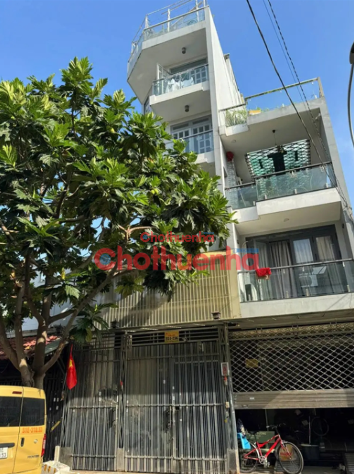 CHO THUÊ NHÀ MẶT TIỀN 5 LẦU ĐƯỜNG LÊ SAO, PHƯỜNG PHÚ THẠNH, TÂN PHÚ