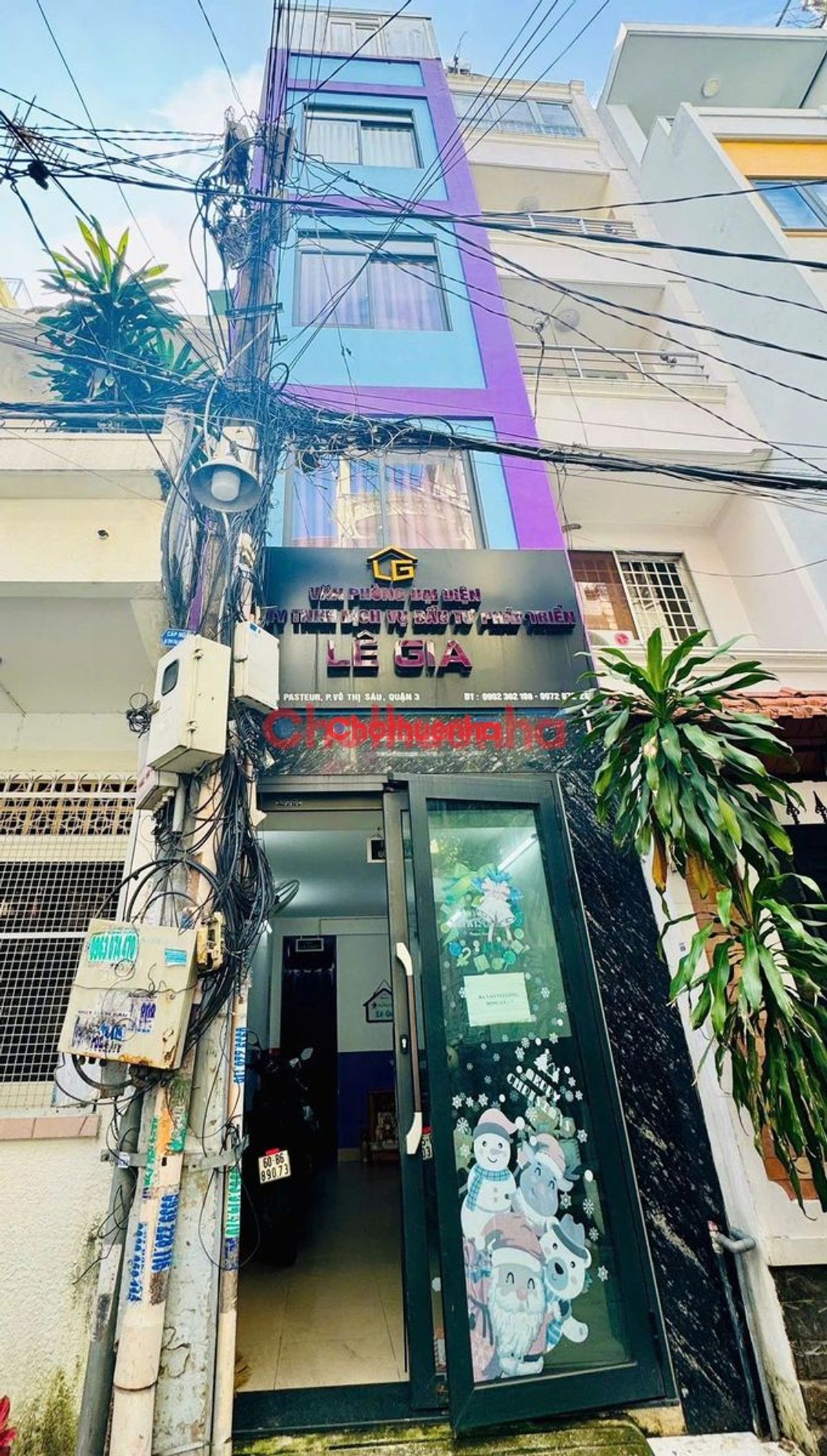 CHO THUÊ TÒA NHÀ NGUYÊN CĂN ĐƯỜNG PASTEUR Q3 - THANG MÁY - PCCC