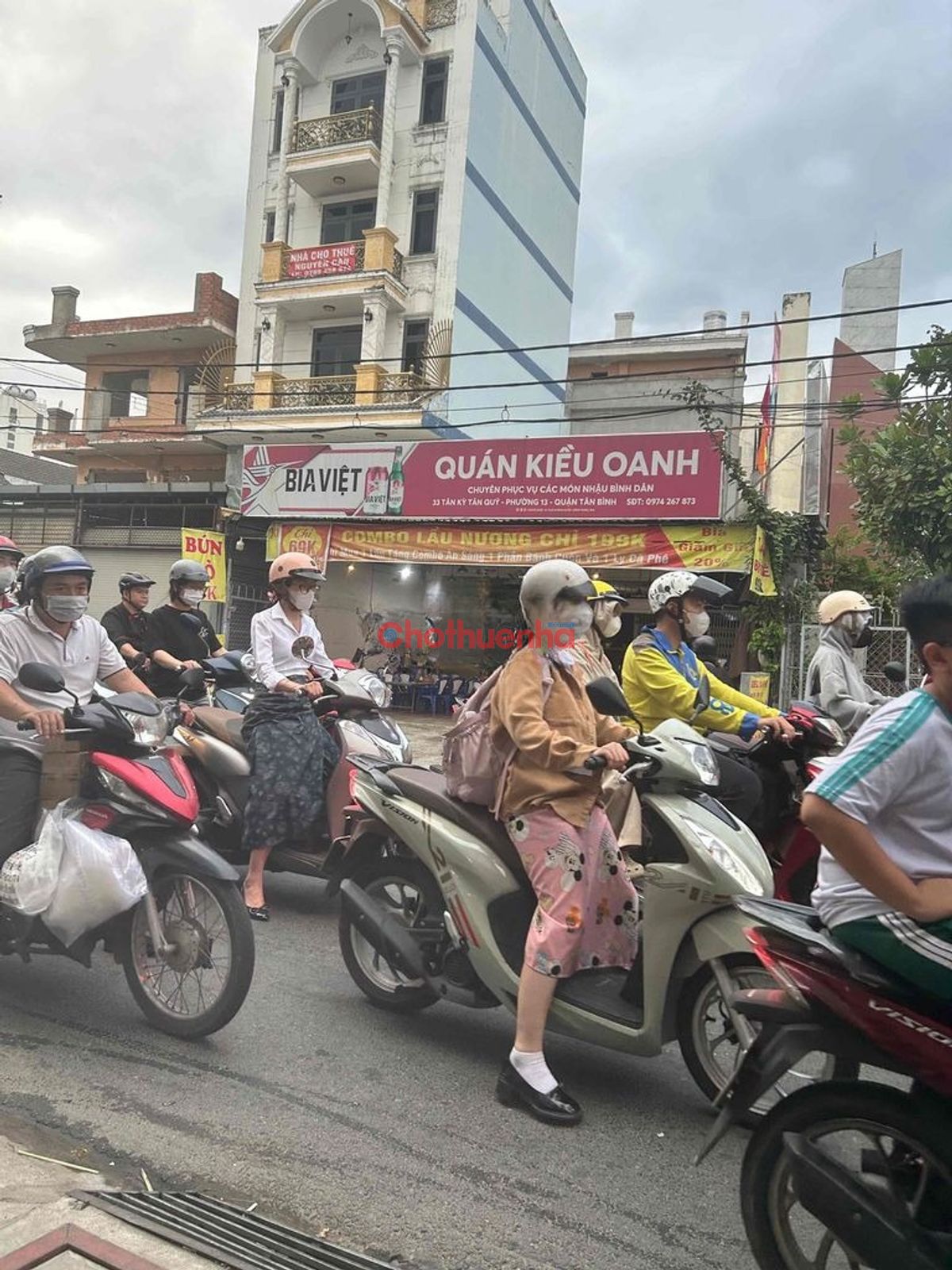 Cho thuê nhà mặt tiền kinh doanh đường Tân Kỳ Tân Quý, Quận Tân Bình