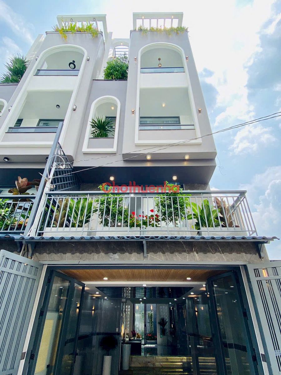 CHO THUÊ NHÀ NGUYÊN CĂN ĐƯỜNG LÊ ĐỨC THỌ, QUẬN GÒ VẤP - FULL NỘI THẤT - 4PN 5WC