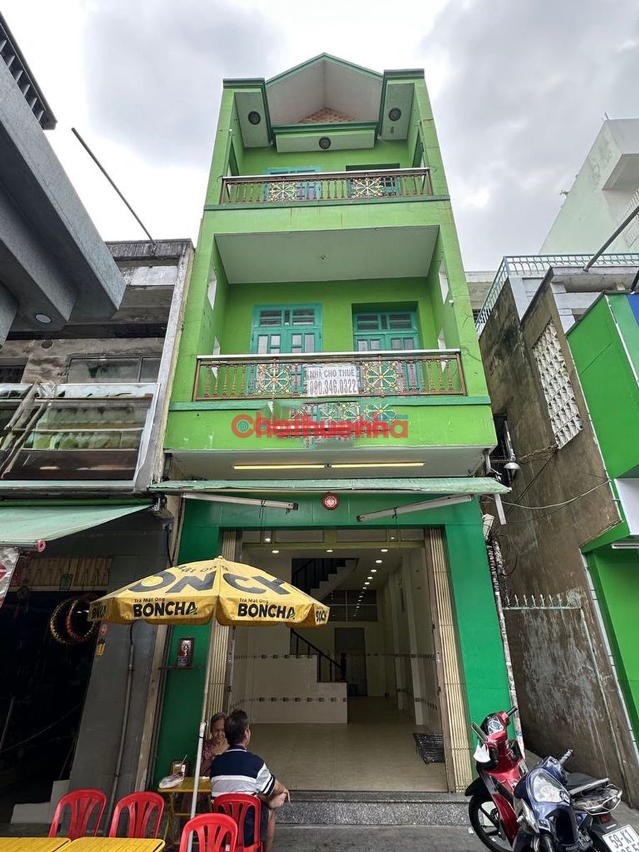 CHO THUÊ NHÀ NGUYÊN CĂN ĐƯỜNG HẬU GIANG, P.5, Q.6, 60m2