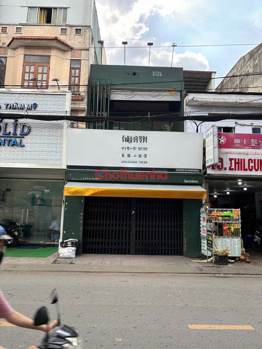 CHO THUÊ NHÀ MẶT TIỀN KINH DOANH ĐƯỜNG THĂNG LONG, QUẬN TÂN BÌNH - NGANG 5M