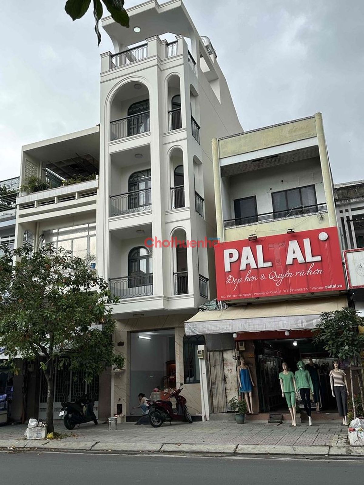 CHO THUÊ NHÀ MẶT TIỀN KINH DOANH ĐƯỜNG HÀN HẢI NGUYÊN - QUẬN 11 DTSD 183M2