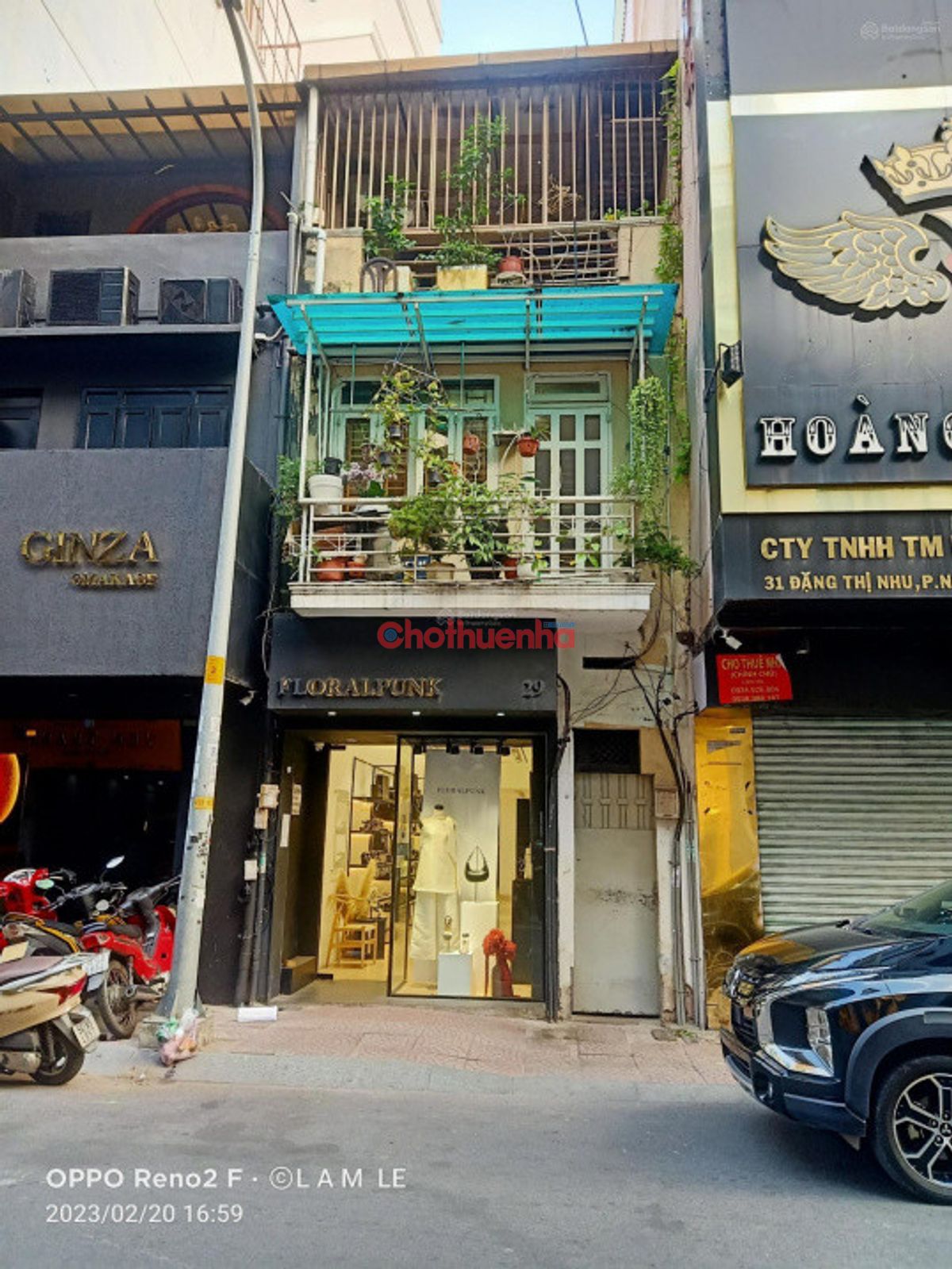 CHO THUÊ NHÀ ĐƯỜNG ĐẶNG THỊ NHU, PHƯỜNG BẾN THÀNH, QUẬN 1