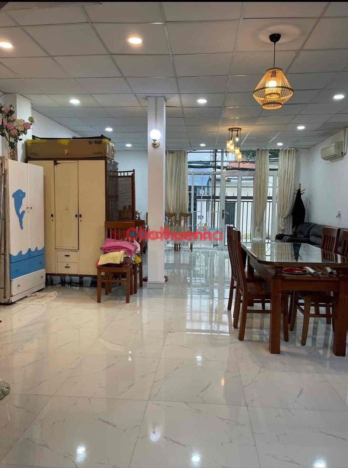 CHO THUÊ NHÀ MẶT TIỀN KINH DOANH ĐƯỜNG SỐ 4, P. AN KHÁNH QUẬN 2 - DT 6X15.5