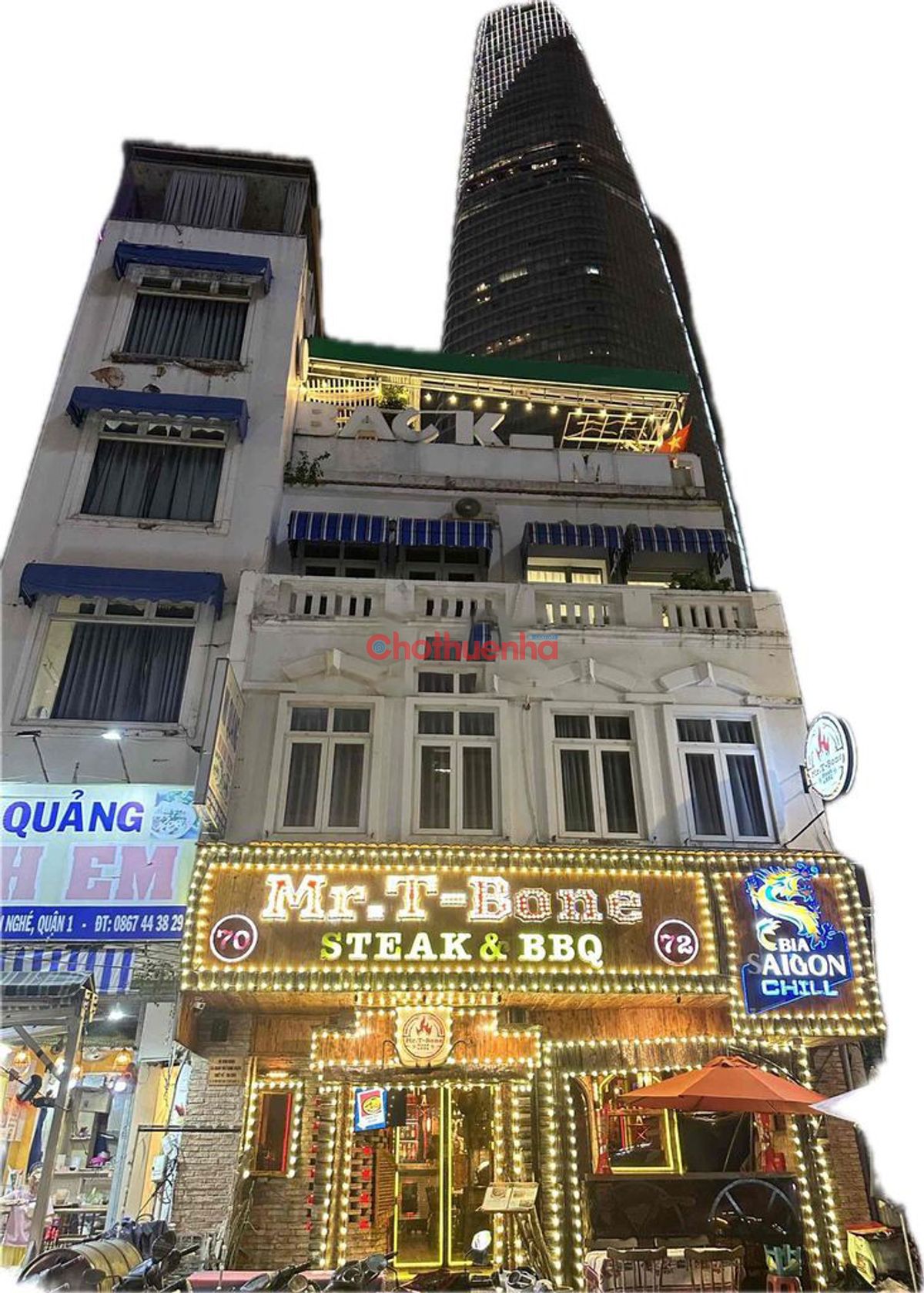 CHO THUÊ MẶT BẰNG KINH DOANH DÀI HẠN – TÔN THẤT ĐẠM, BẾN NGHÉ, QUẬN 1