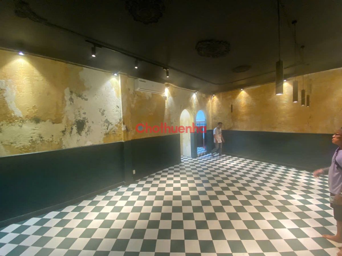 CHO THUÊ MẶT BẰNG LẦU 1 ĐƯỜNG MẶT TIỀN HÀM NGHI BẾN NGHÉ Q1