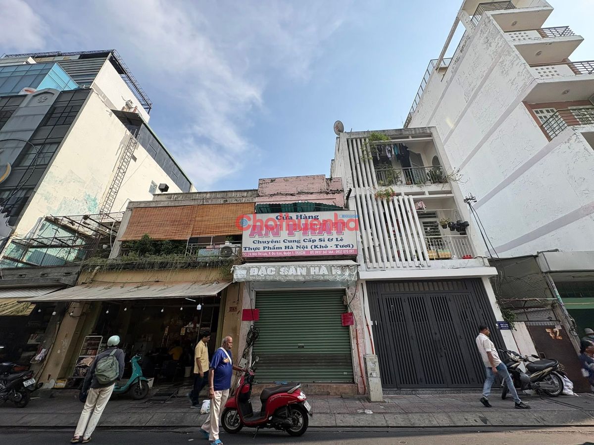 CHO THUÊ NHÀ MẶT TIỀN MAI THỊ LỰU QUẬN 1 GIÁ CHỈ 23TR/THÁNG. KINH DOANH ĐA NGÀNH