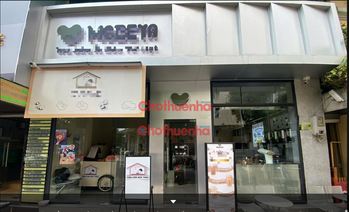 CHO THUÊ MẶT BẰNG ĐINH TIÊN HOÀNG TÂN ĐỊNH Q1 - MB XINH XẮN VỈA HÈ RỘNG