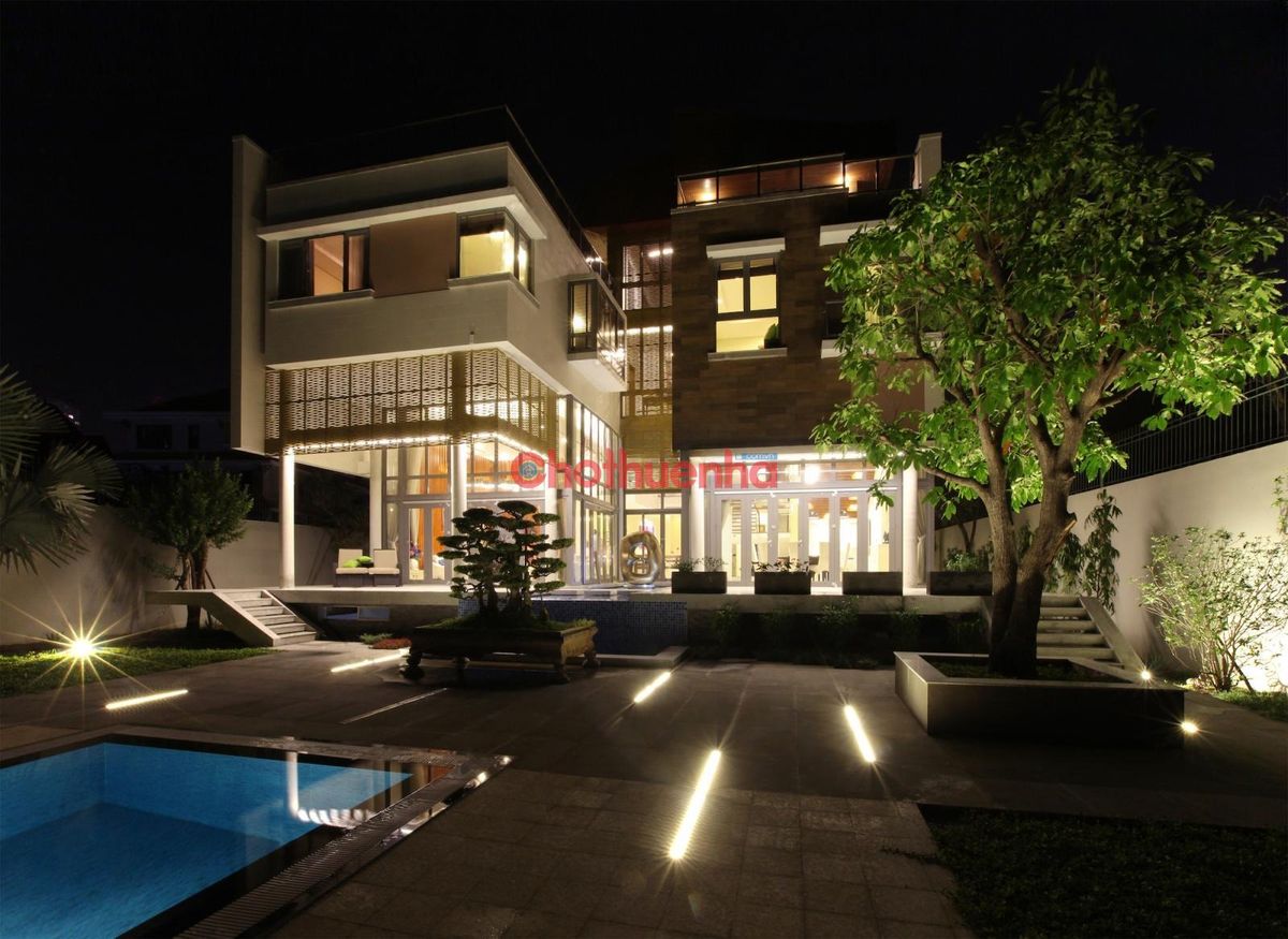 CHO THUÊ BIỆT THỰ SÂN VƯỜN SIÊU SANG TRỌNG TẠI 15B THẢO ĐIỀN QUẬN 2 - CÓ HỒ BƠI 