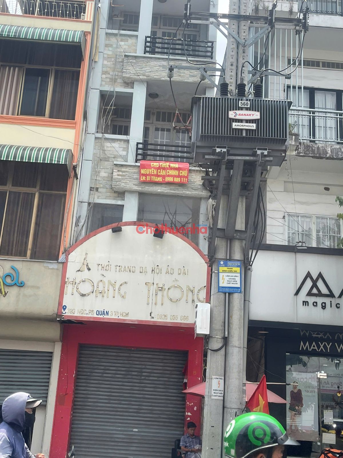  CHO THUÊ NHÀ MẶT TIỀN NGUYỄN ĐÌNH CHIỂU – PHƯỜNG 5, QUẬN 3