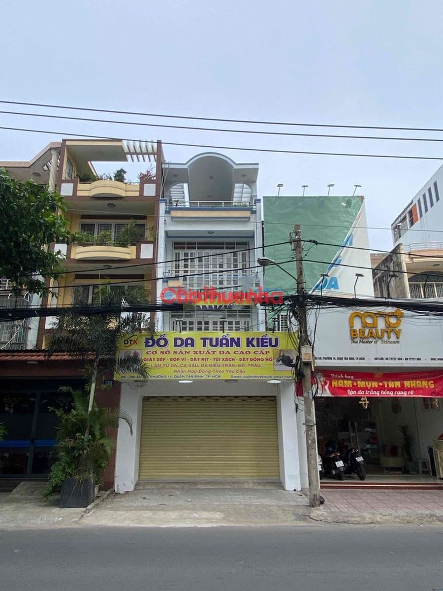 CHO THUÊ NHÀ ÂU CƠ, TÂN BÌNH GỒM 1 TRỆT 3 LẦU. PHÙ HỢP CÔNG TY