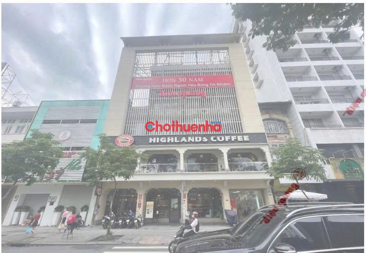 Cho thuê tòa nhà mặt tiền tại 119 - 125 Hàm Nghi, Phường Bến Thành, Quận 1 