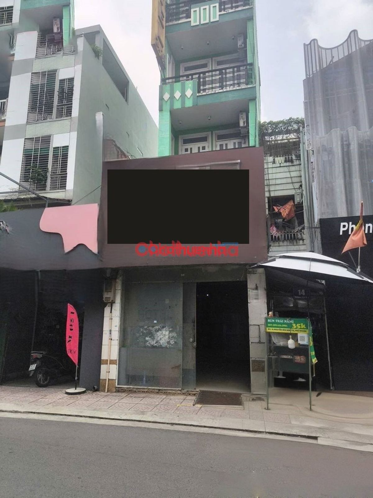 CHO THUÊ MẶT TIỀN NGUYỄN VĂN ĐẬU PHÚ NHUẬN - 12PN 13WC - ĐANG LÀ KHÁCH SẠN