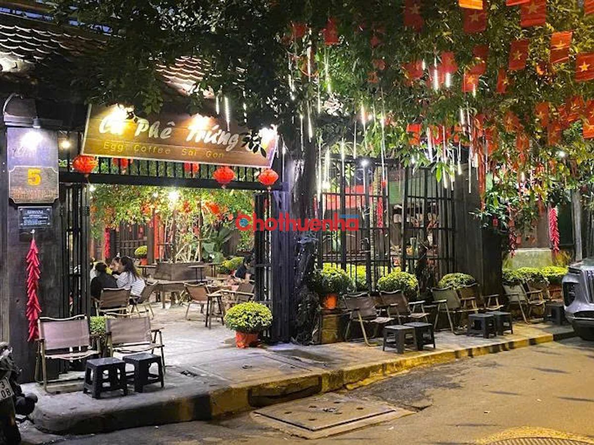 CHO THUÊ BIỆT THỰ SÂN VƯỜN 5 TRẦN KHÁNH DƯ, QUẬN 1- DTSD 700M2 