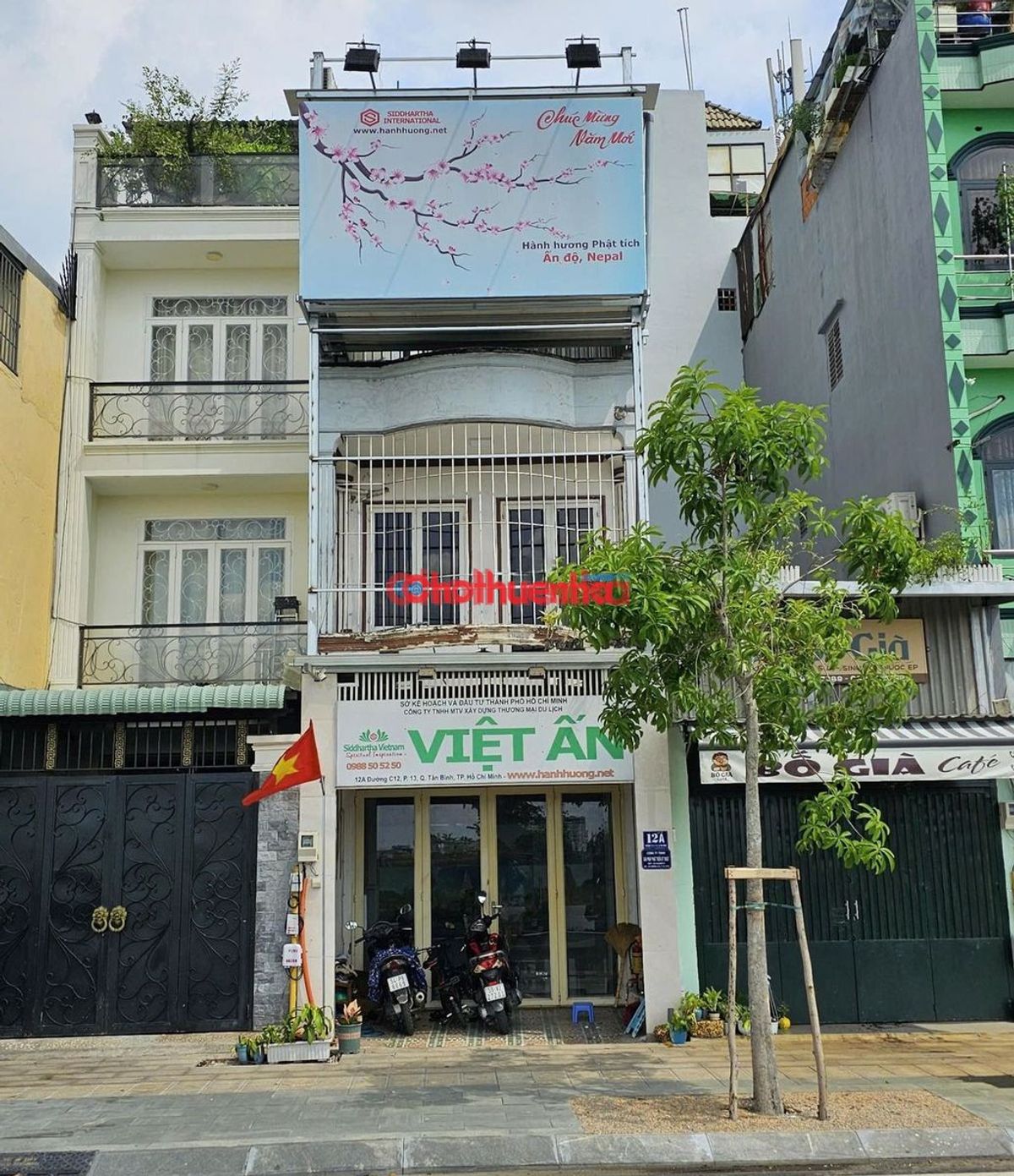CHO THUÊ NHÀ MẶT TIỀN KINH DOANH ĐƯỜNG C12 QUẬN TÂN BÌNH - DT 4x13