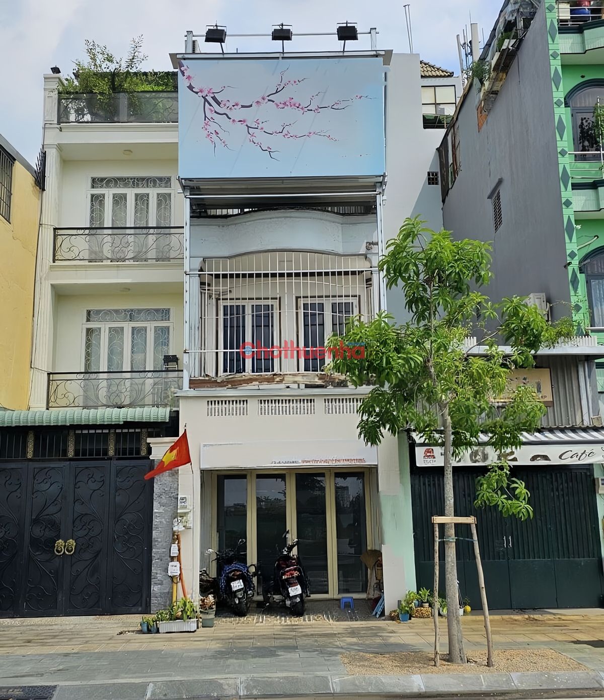 CHO THUÊ NHÀ MẶT TIỀN KINH DOANH ĐƯỜNG C12 QUẬN TÂN BÌNH - DT 4x13