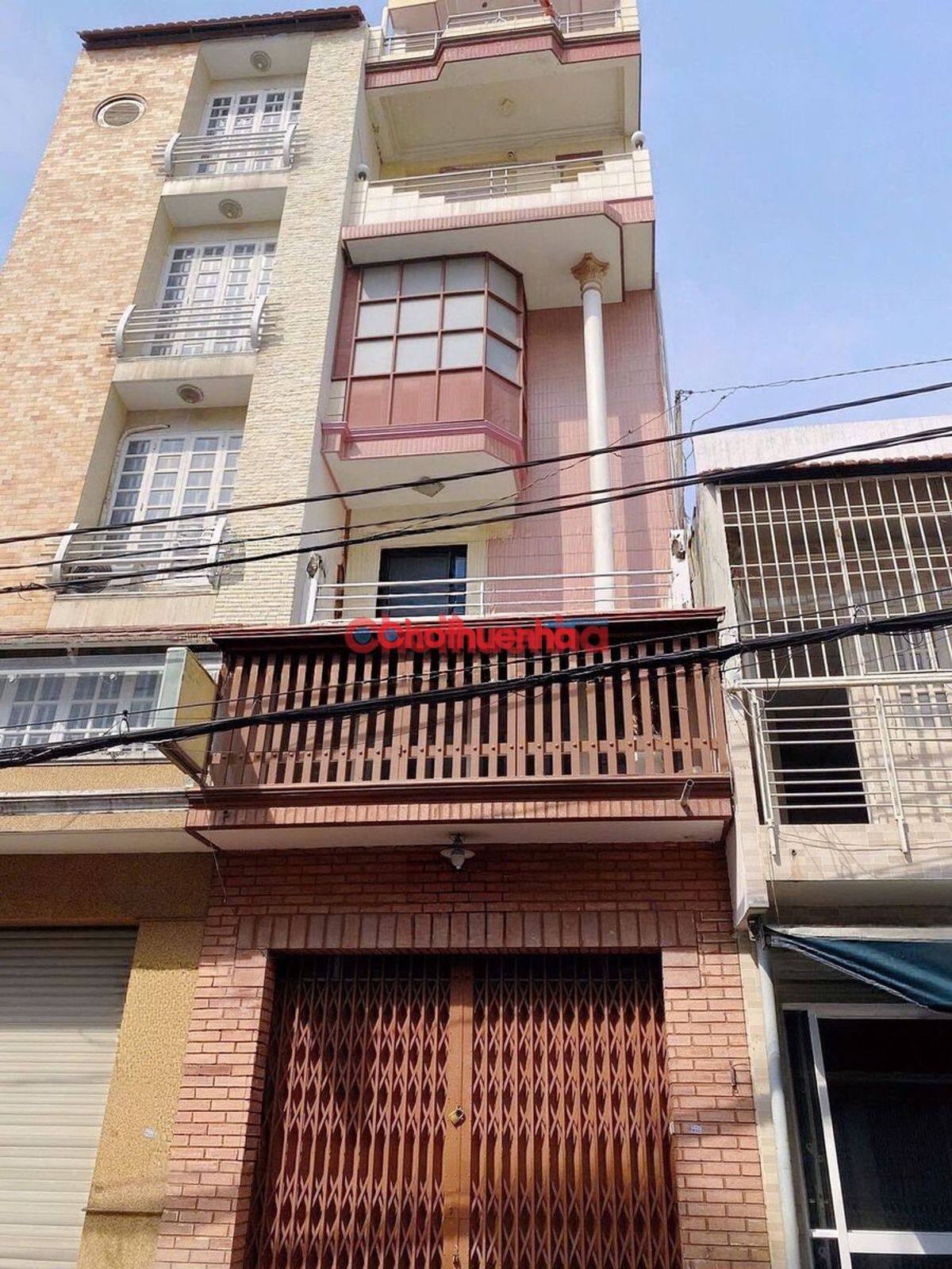 Cho thuê nhà mặt tiền đường nguyễn công trứ, phường thạnh mỹ tây, 5 tầng