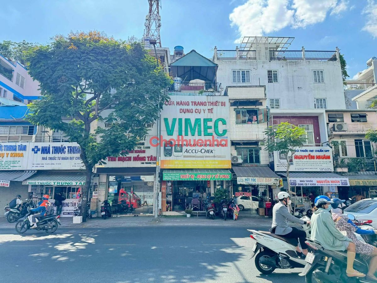 CHO THUÊ NHÀ MẶT TIỀN THÀNH THÁI, PHƯỜNG 14, QUẬN 10