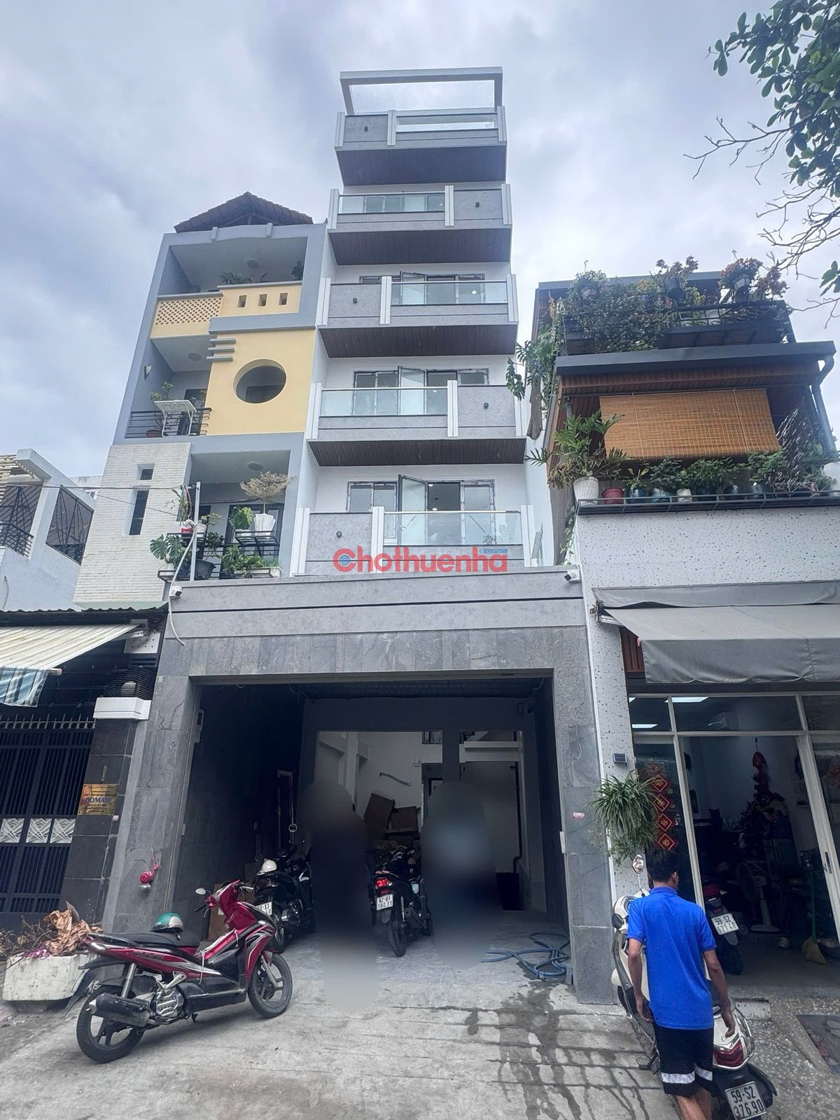 Cho thuê nhà mặt tiền Trần Bình Trọng, Phường 5, Quận Bình Thạnh – Thang máy, hầm xe