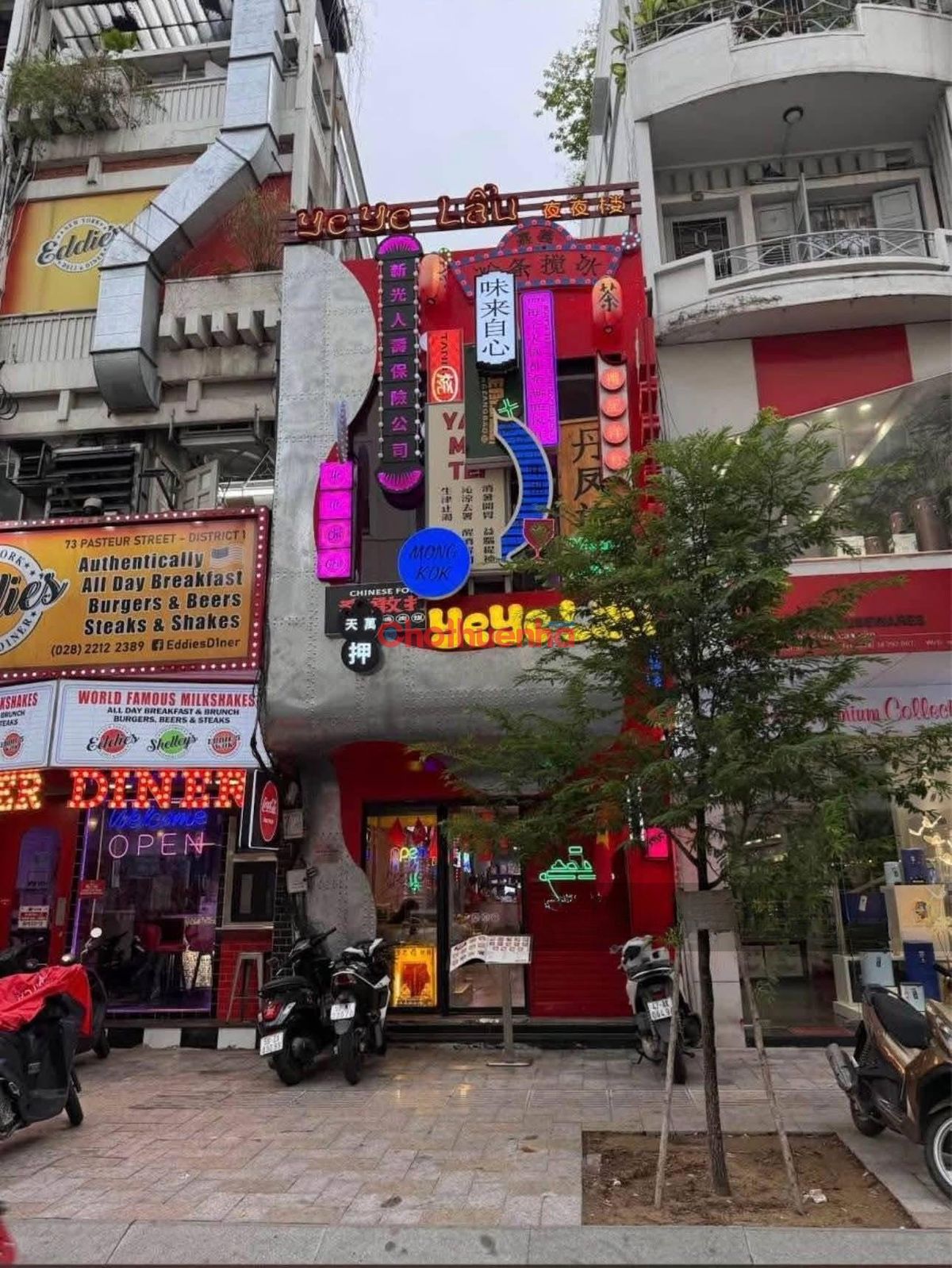 Cho thuê nhà mặt tiền 75 Pasteur, Phường Bến Nghé, Quận 1