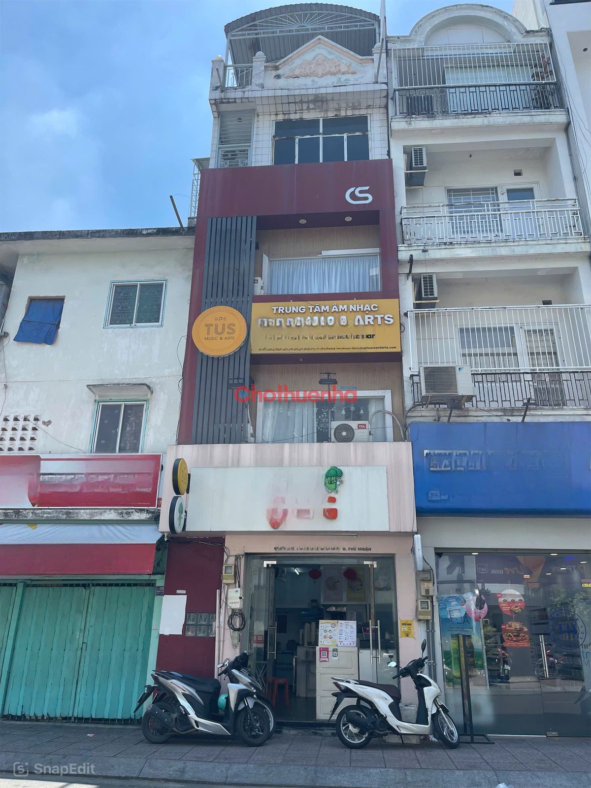CHO THUÊ NHÀ MẶT TIỀN ĐƯỜNG HUỲNH VĂN BÁNH, PHÚ NHUẬN - GIÁ 23 TRIỆU