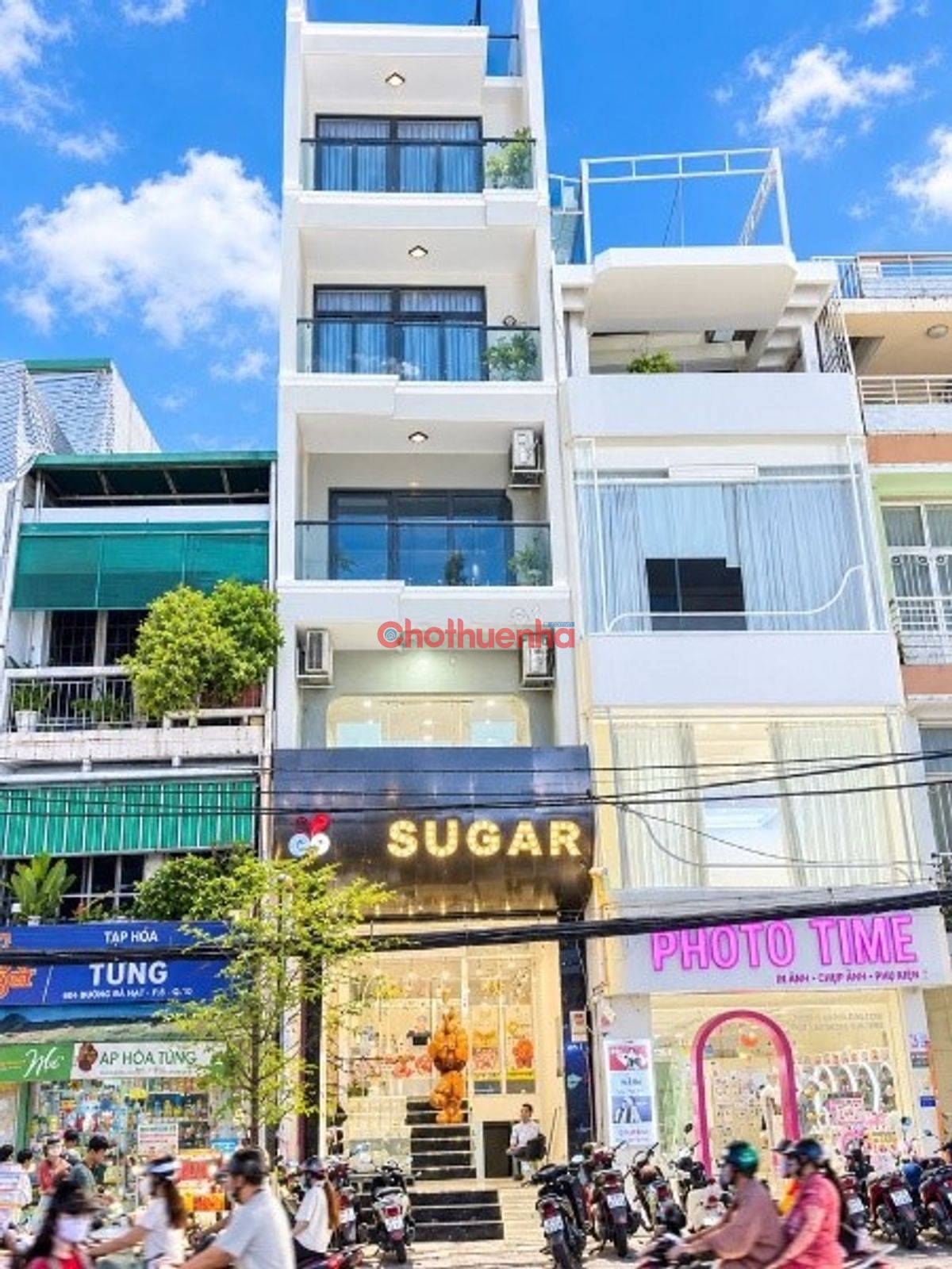Cho thuê nhà mặt tiền 37 Nguyễn Gia Trí Phường 25 Quận Bình Thạnh , 4.2x20m