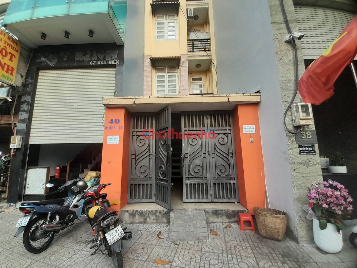 Cho thuê nhà mặt tiền khu Bảy Hiền, Phường 11, Quận Tân Bình.Diện tích 4x25M