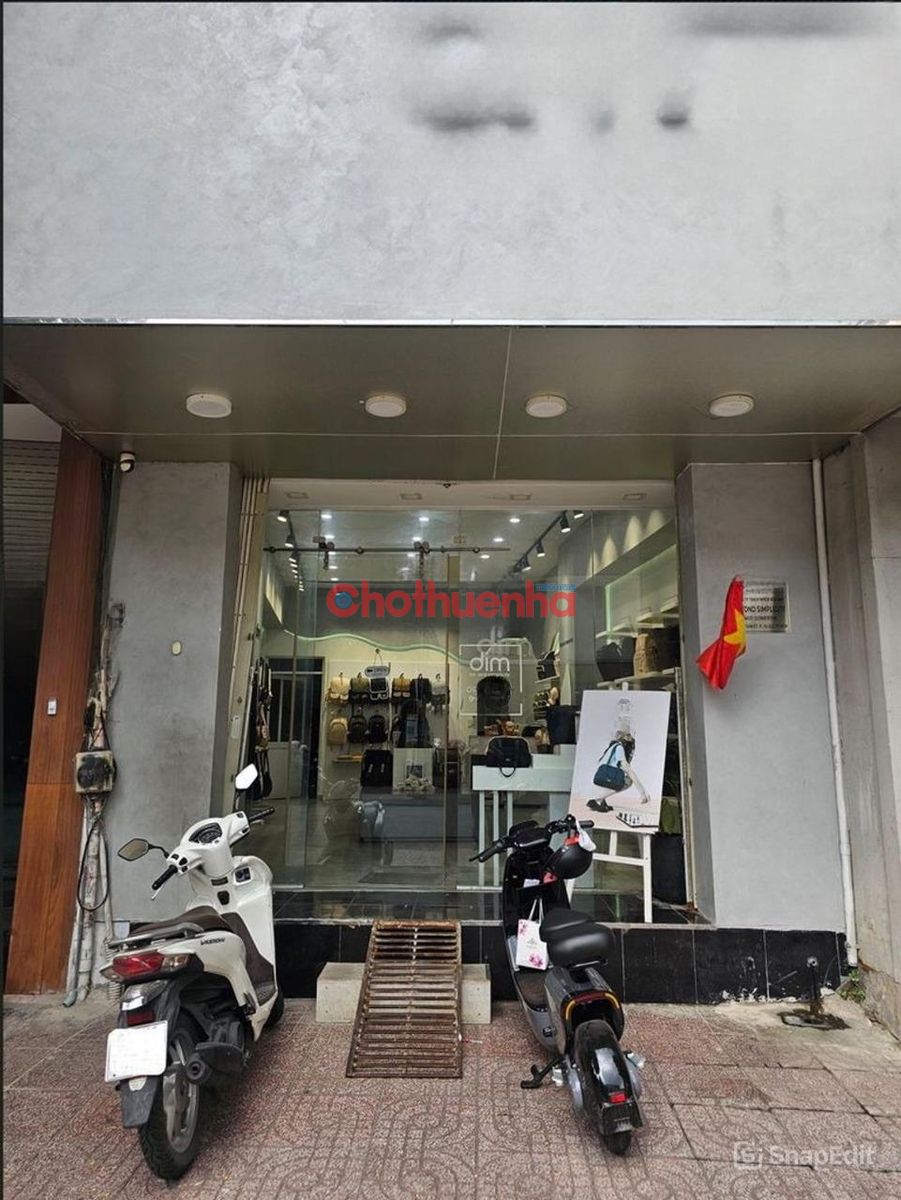 CHO THUÊ MẶT BẰNG 63M2 ĐƯỜNG LÊ VĂN SỸ, QUẬN 3. KHU KINH DOANH, THỜI TRANG NHỘN NHỊP