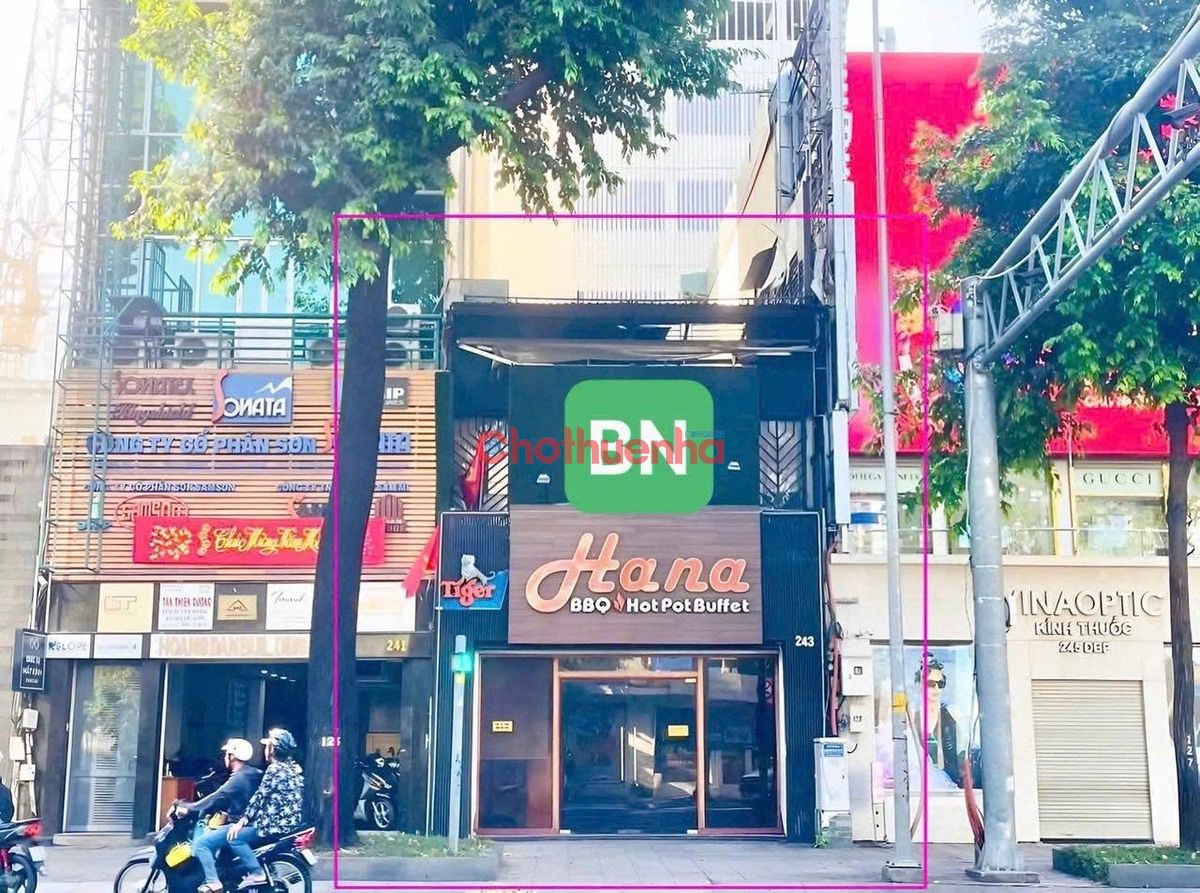 Cho Thuê Nhà Điện Biên Phủ, Phường 6, Quận 3 , mặt sau là Nam Kỳ Khởi Nghĩa