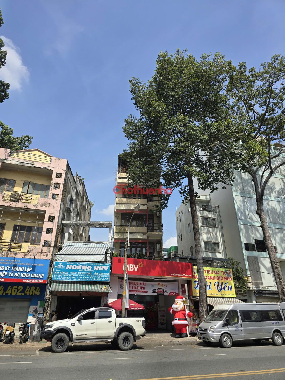 CHO THUÊ NHÀ MẶT TIỀN An Dương Vương, Phường 4, Quận 5, 6.2x25m