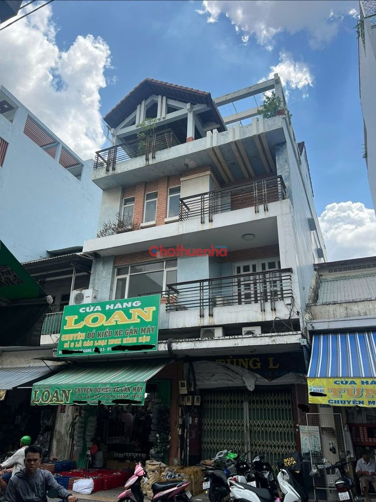 Cho thuê nhà mặt tiền đường Dương Tử Giang Phường 12 Quận 5 vị trí đẹp