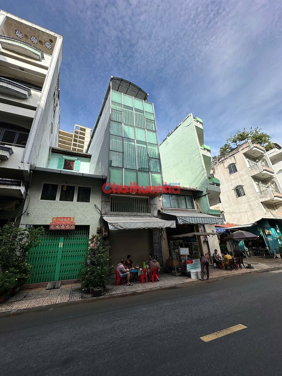 CHO THUÊ NHÀ MẶT TIỀN PHÓ CƠ ĐIỀU, PHƯỜNG 12, QUẬN 5, DT: 4x20m