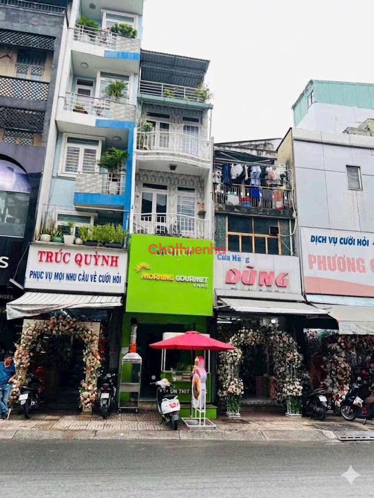 Cho thuê nhà nguyên căn tại mặt tiền đường Nguyễn Đình Chiểu -  trệt 3 lầu