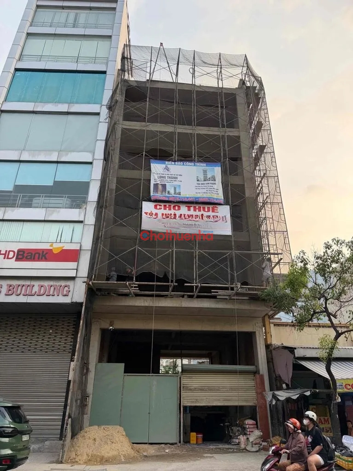 Cho thuê tòa nhà 21C Gò Dầu, hầm + 6 lầu, thang máy, hoàn thiện theo nhu cầu