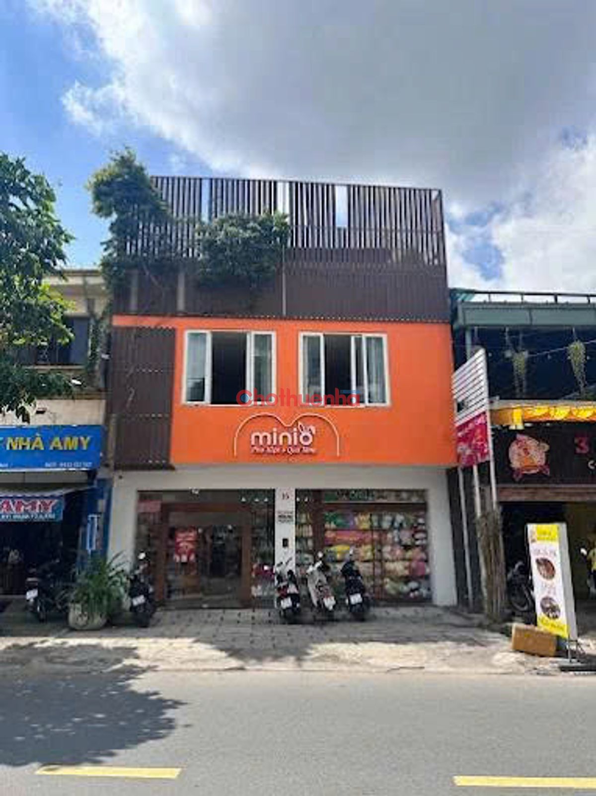 Cho thuê nhà Mặt Tiền Đường D5, Phường 25, Quận Bình Thạnh Đối diện Ngoại Thương