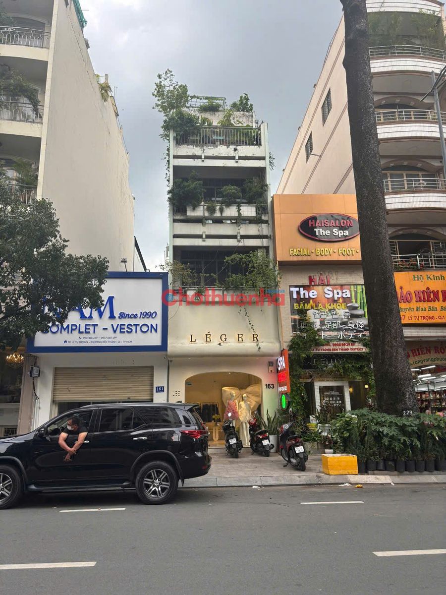 CHO THUÊ NHÀ MẶT TIỀN 163 LÝ TỰ TRỌNG, PHƯỜNG BẾN THÀNH, QUẬN 1