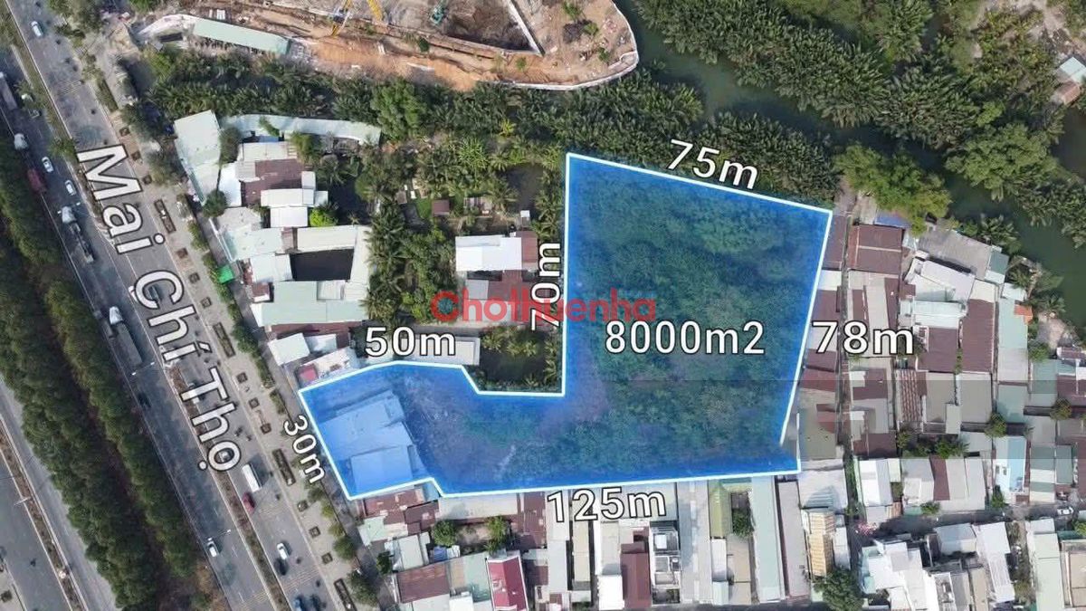 Cho thuê đất tại địa chỉ 143A Mai Chí Thọ, Phường An Phú, Quận 2, 7200m2