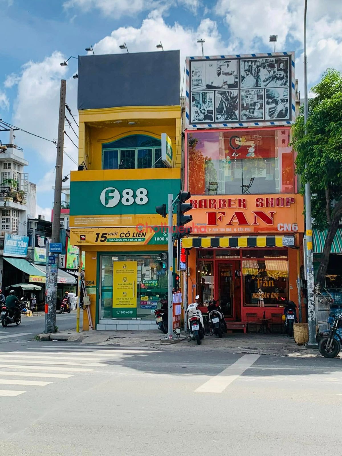 CHO THUÊ NHÀ MẶT TIỀN NGAY NGÃ TƯ NGUYỄN SƠN – QUẬN TÂN PHÚ