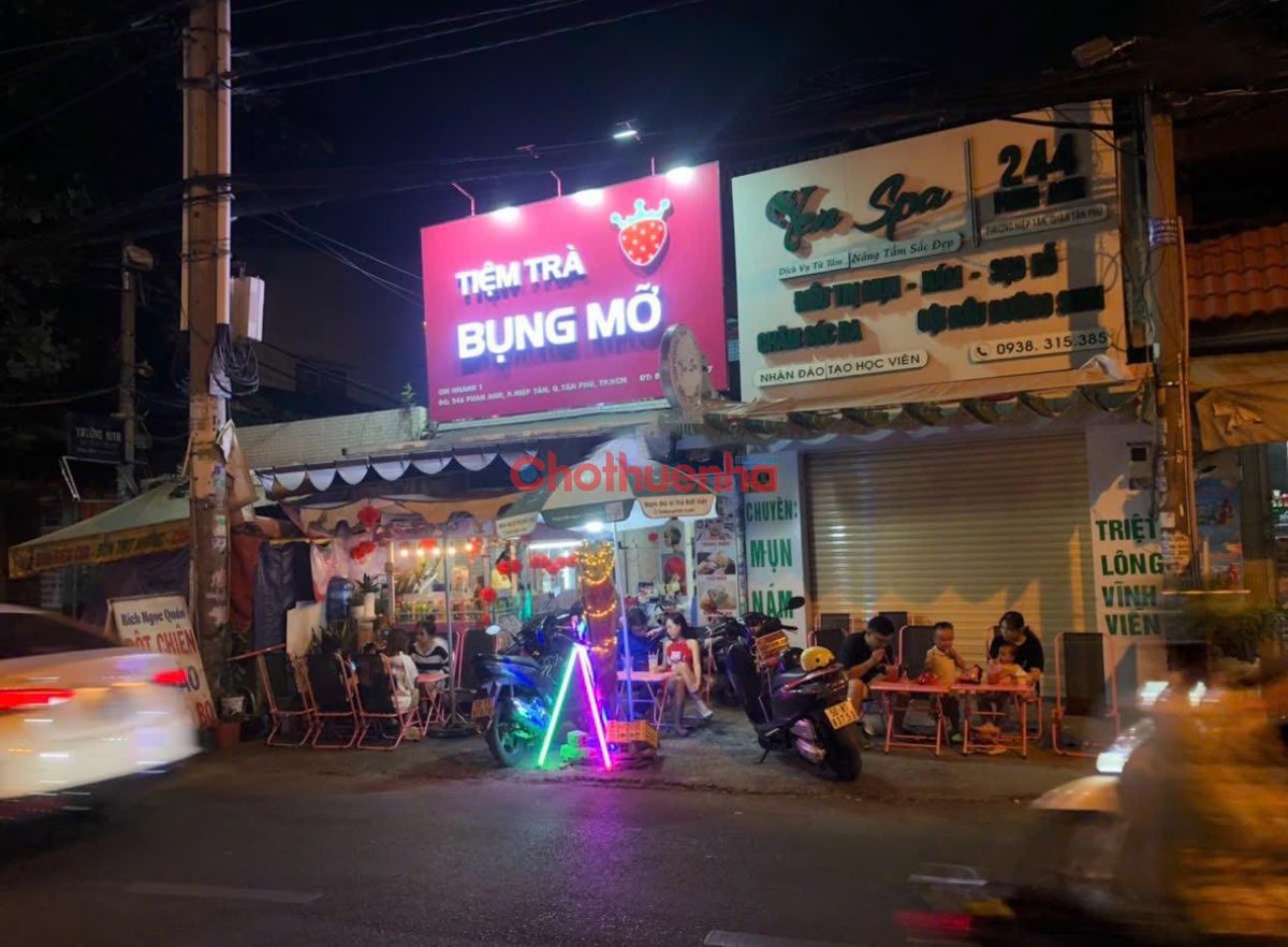 CHO THUÊ NHÀ MẶT TIỀN PHAN ANH – QUẬN TÂN PHÚ