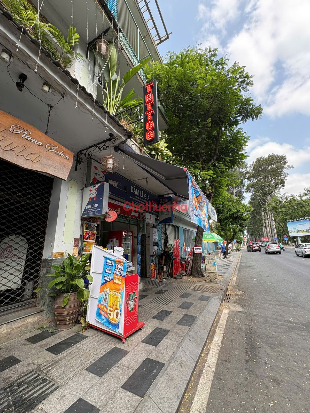 Cho thuê mặt bằng đường Trương Định, Phường Bến Thành, Quận 1.