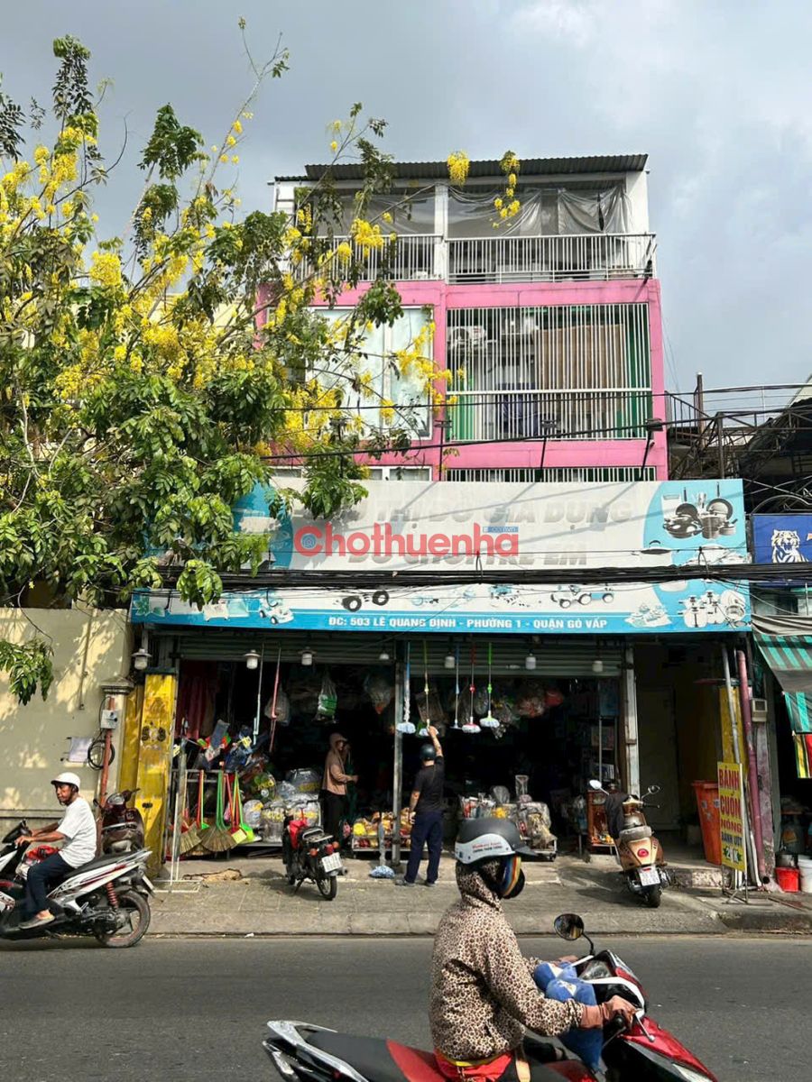CHO THUÊ  MẶT BẰNG LÊ QUANG ĐỊNH GÒ VẤP