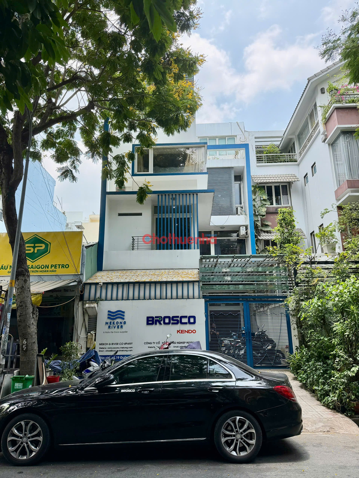 CHO THUÊ NHÀ NGUYÊN CĂN TÂN QUY ĐÔNG TÂN PHONG QUẬN 7 NGANG 7M SETUP SẴN VĂN PHÒNG