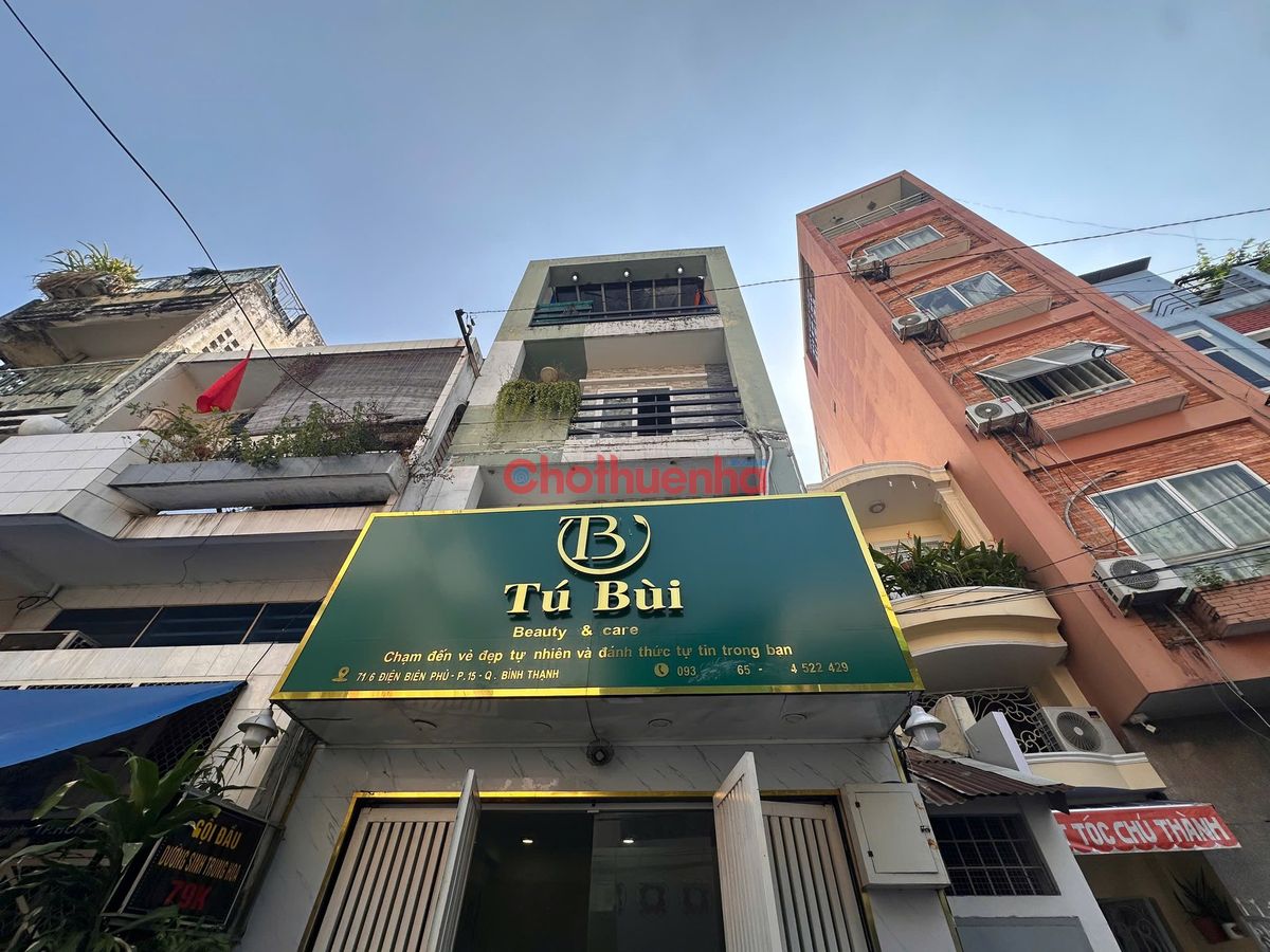 CHO THUÊ CHDV NHÀ NGUYÊN CĂN ĐƯỜNG ĐIỆN BIÊN PHỦ - QUẬN BÌNH THẠNH 6PN