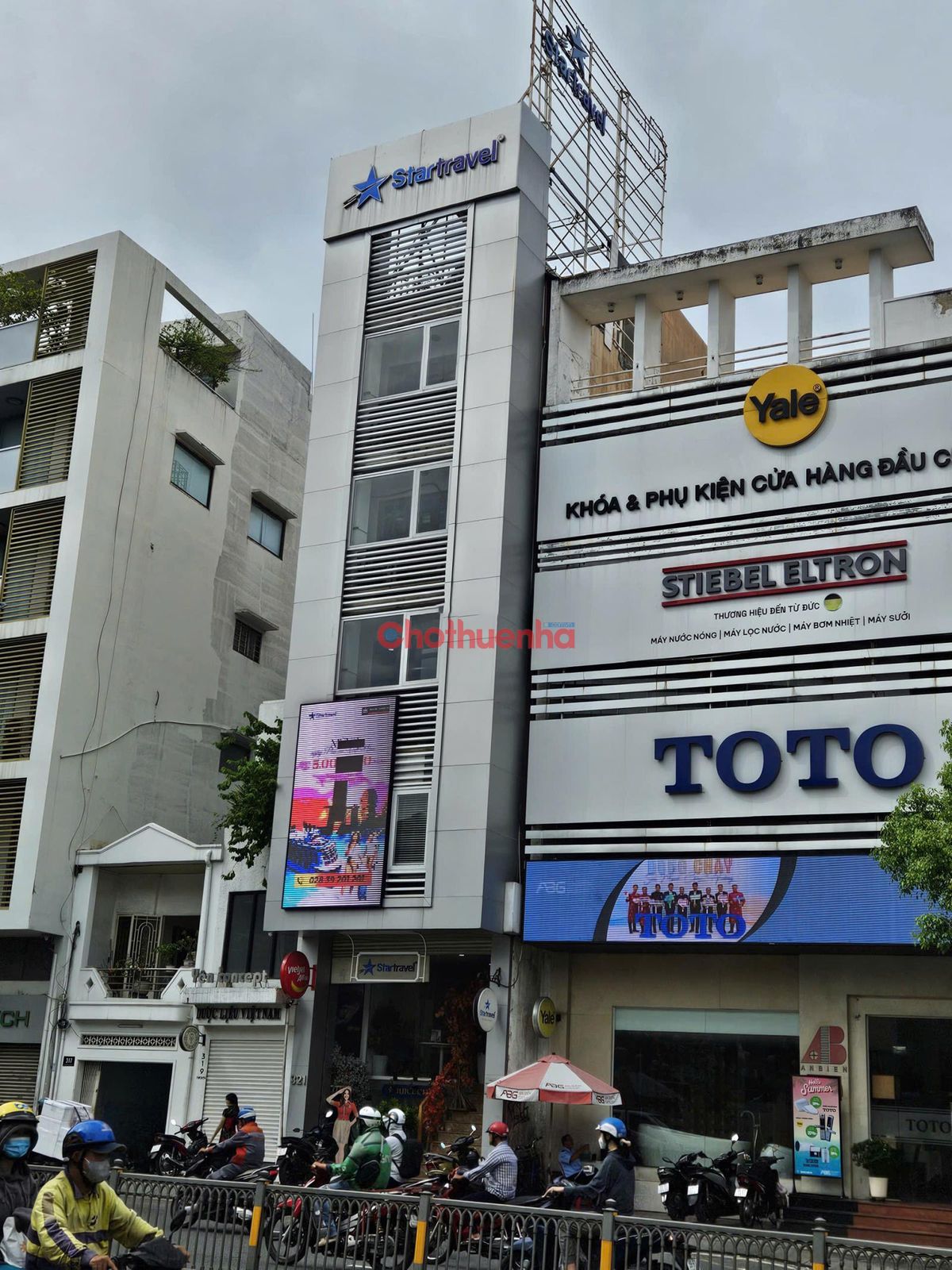 Cho thuê nhà mặt tiền Nam Kỳ Khởi Nghĩa, Quận 3.