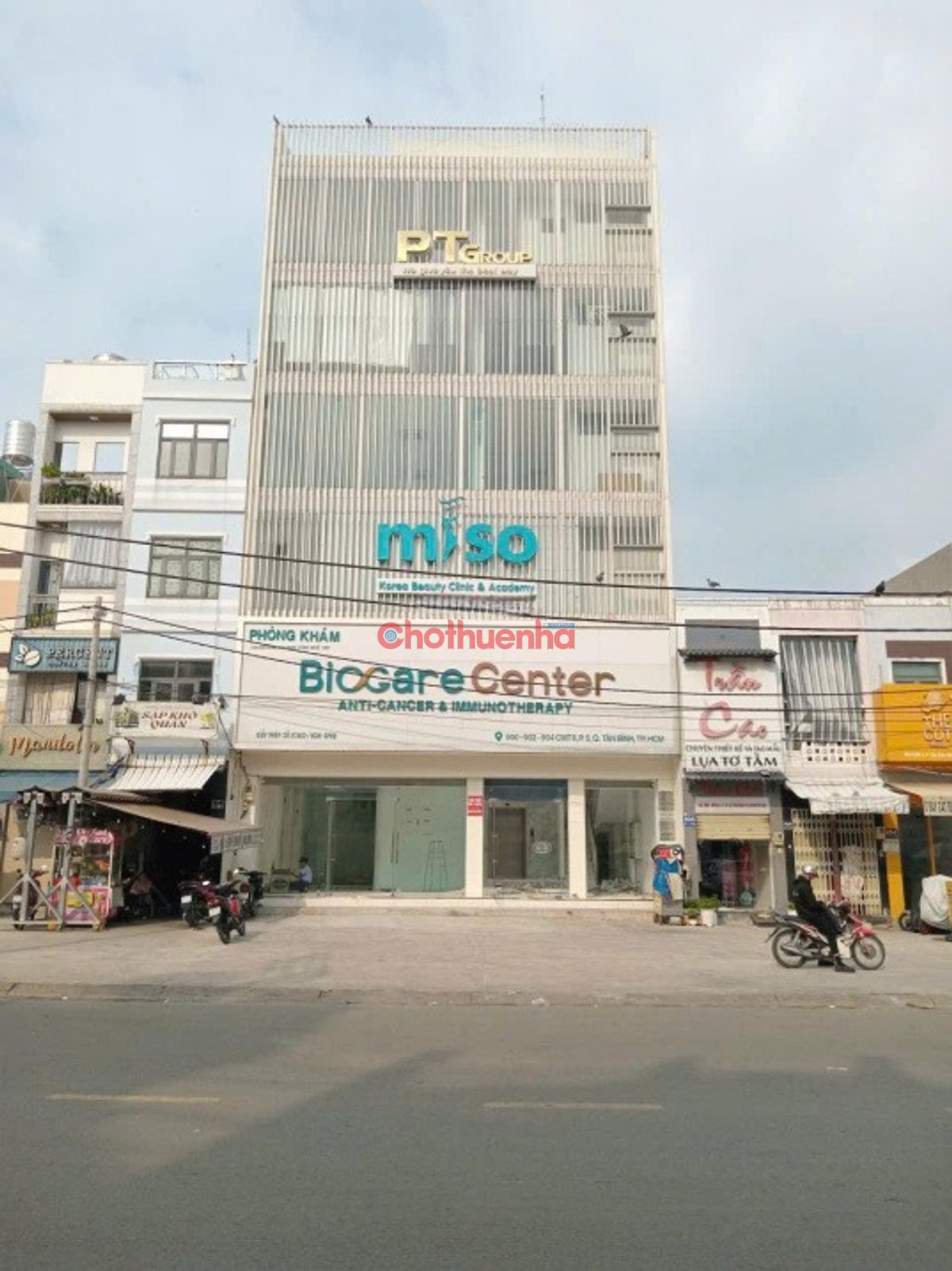 CHO THUÊ TÒA NHÀ MẶT TIỀN CMT8 TÂN BÌNH VỊ TRÍ SIÊU ĐẸP CÓ THANG MÁY PCCC