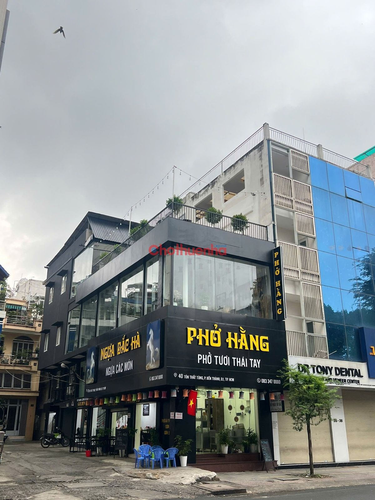 CHO THUÊ NHÀ MẶT TIỀN KINH DOANH ĐƯỜNG TÔN THẤT TÙNG - QUẬN 1