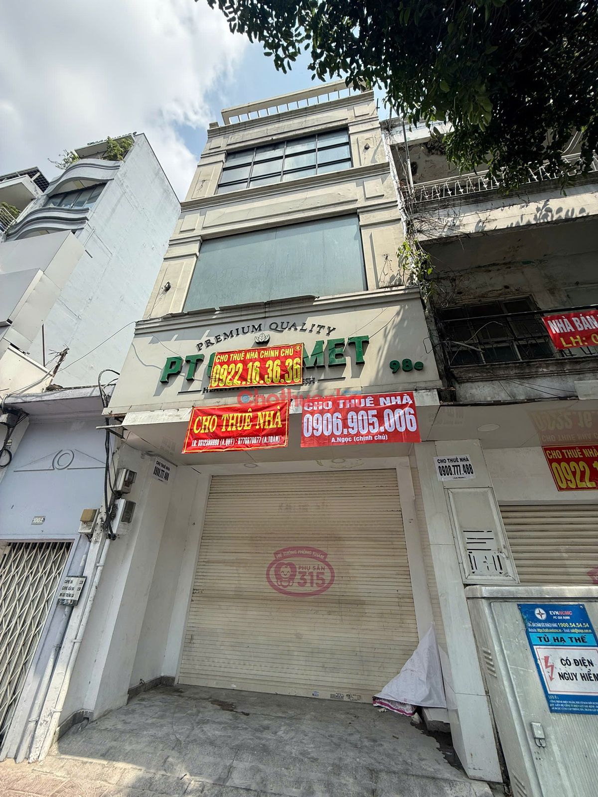 CHO THUÊ NHÀ ĐƯỜNG PHAN ĐĂNG LƯU (288M2), P.3, QUẬN PHÚ NHUẬN