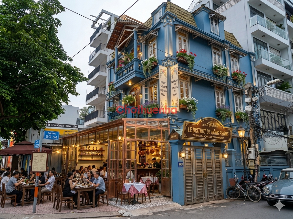 CHO THUÊ NHÀ MẶT TIỀN NGUYỄN VĂN HƯỞNG – VIEW SÔNG SÀI GÒN & LANDMARK